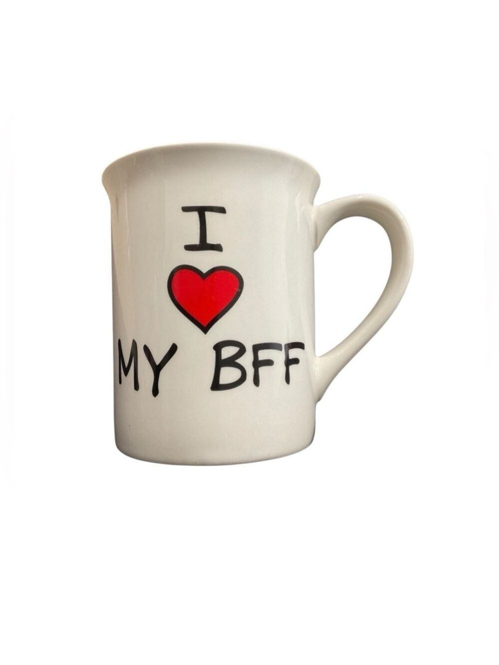 I Heart My BFF Mug by Lorrie Veasey Our Name Is Mud 16 oz I love My BFF
